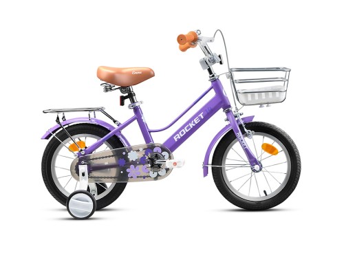 Велосипед 14" Rocket Emma, цвет сиреневый