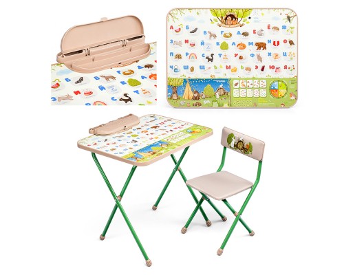Комплект "Познайка" (стол+стул) "Азбука-2"