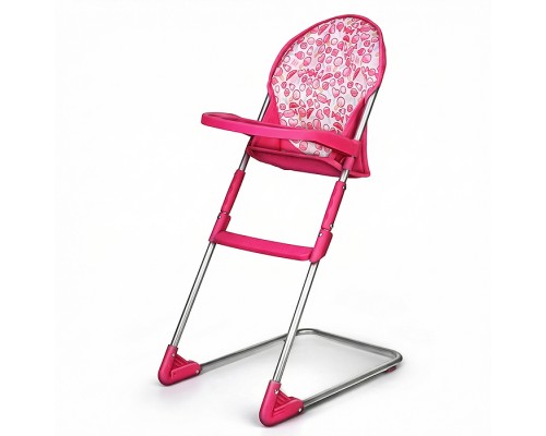 Стульчик для кормления кукольный металлический, принт сладости