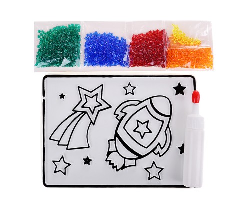 Насыпь на клей "Ракета"