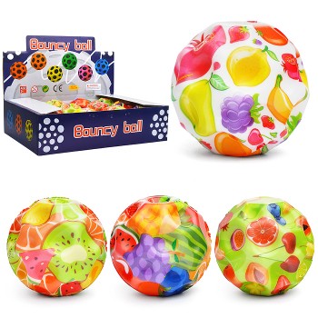 Мяч детский "Фрукты" в коробке