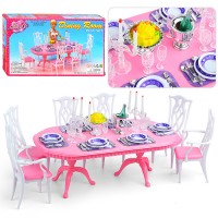 Набор мебели для кукол "Кухонный стол" в коробке