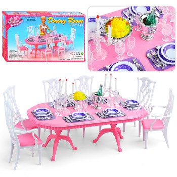 Набор мебели для кукол "Кухонный стол" в коробке