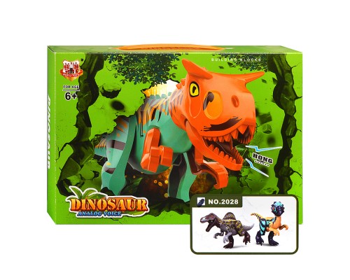Динозавр на батарейках, в коробке