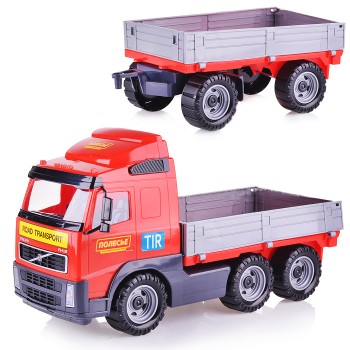 Автомобиль Бортовой Самосвал с прицепом