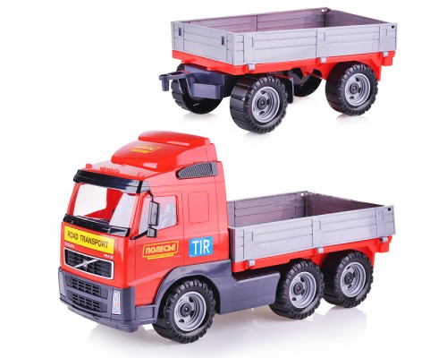 Автомобиль Бортовой Самосвал с прицепом