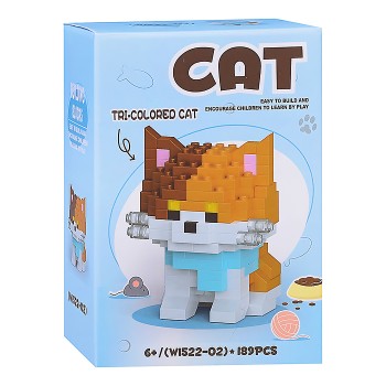 Конструктор "Кошка" (189 дет.) в коробке