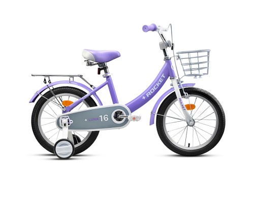 Велосипед 16" Rocket Luna, цвет сиреневый
