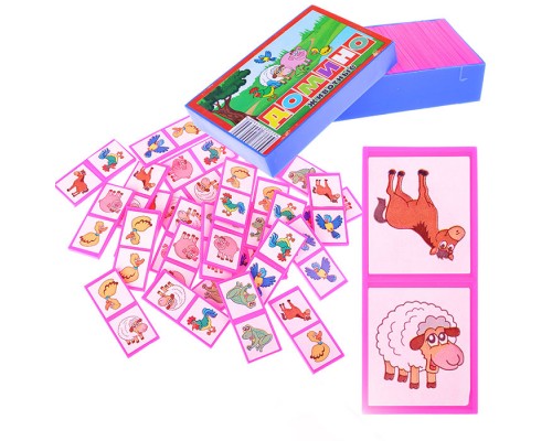 Домино тип 1 "Животные"