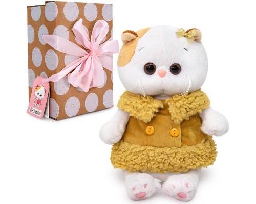 Кошка Ли-Ли BABY в жилете с мехом