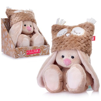 Зайка Ми в шапке-сова (малыш)