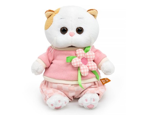 Кошка Ли-Ли BABY в свитшоте с цветком