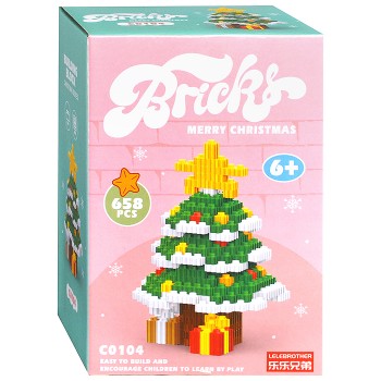 Конструктор "Рождественская елка" 658 (дет.)