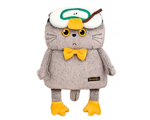 Кот Басик в маске для сна "Гусик"