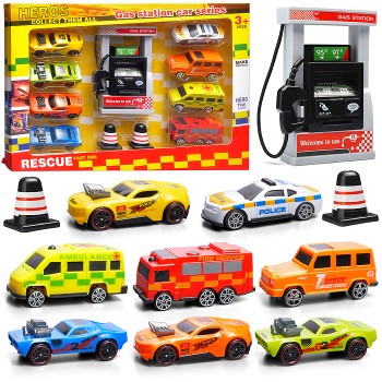 Набор машин "Дорожные приключения" в коробке