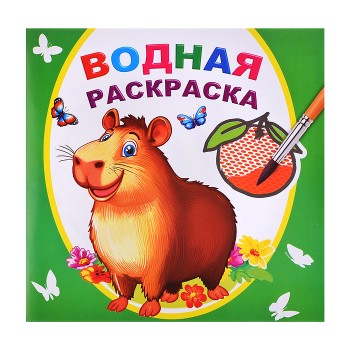 Водная раскраска. Капибара
