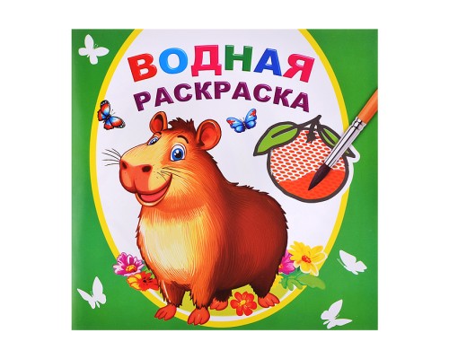 Водная раскраска. Капибара