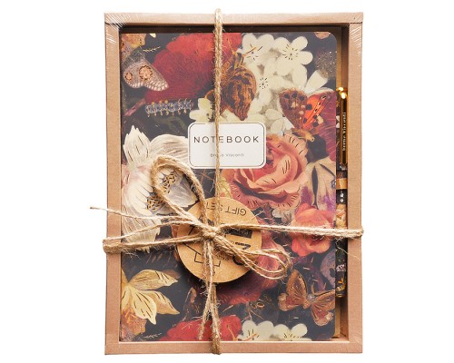Набор подарочный "Flora. Lush Bouquet" (две тетради BV и ручка)