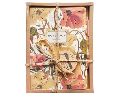 Набор подарочный "Flora. Цветочная страсть" (две тетради BV и ручка)