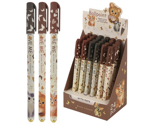 Ручка "Love me. Friends" шариковая 0.38 мм, синяя