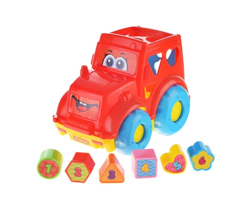 Игрушка развивающая "Трактор" (в сеточке)
