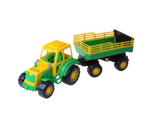 Алтай, трактор с прицепом №2