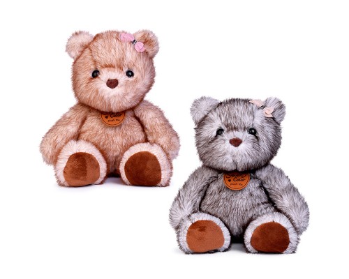 Мягкая игрушка "Медведь с заколочкой" 28 см