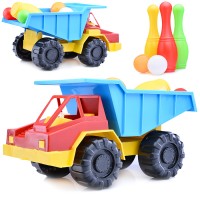 Грузовик Карьерный + 3 кегли+2 шара