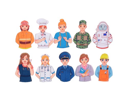 Пальчиковый театр "Профессии"