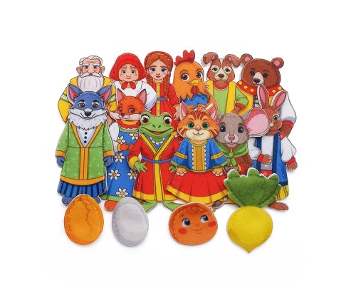 Пальчиковый театр "Сказки 5в1"