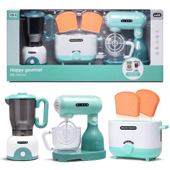Набор бытовой техники " Миксер, тостер, блендер" в коробке