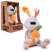 ДуRашки, Заяц и морковка, 24 см, в коробке