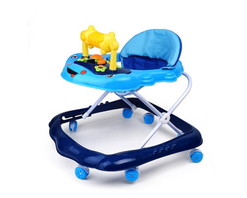 Ходунки "Веселая карусель" (цвет синий/голубой)