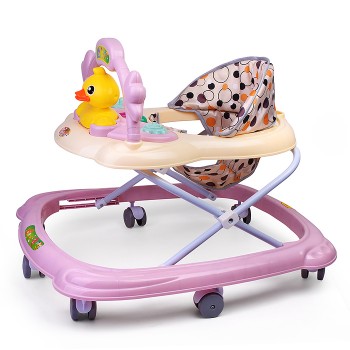 Ходунки "Хитрая уточка" (цвет розовый)