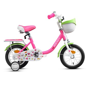 Велосипед 12" Rocket Bella, цвет розовый