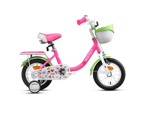 Велосипед 12" Rocket Bella, цвет розовый