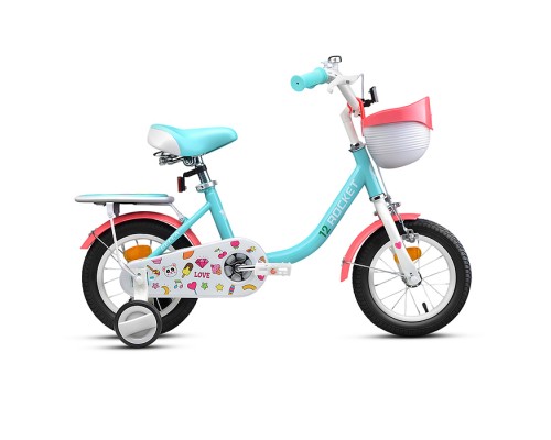 Велосипед 12" Rocket Bella, цвет бирюзовый
