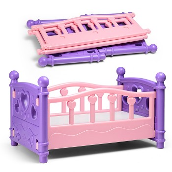 Кровать для кукол (37*21*21 см) пластмассовая