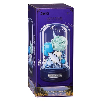 Конструктор "Цветы в колбе" 211 дет., в коробке