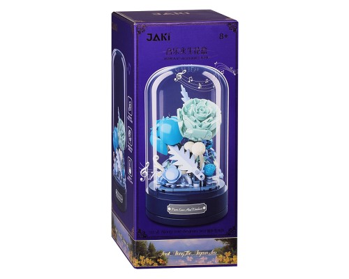 Конструктор "Цветы в колбе" 211 дет., в коробке