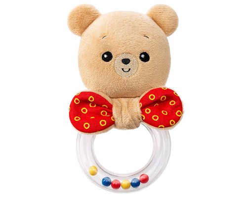 Игрушка погремушка колечко "Мишка Барни"