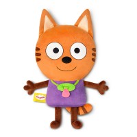 Игрушка мягконабивная подушка "Три Кота" Бублик