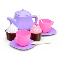 Игра детский кухонный набор "Лакомка" (9 пр.) в сетке