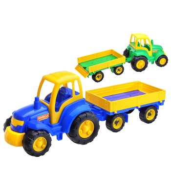 Чемпион трактор с прицепом (в сеточке)