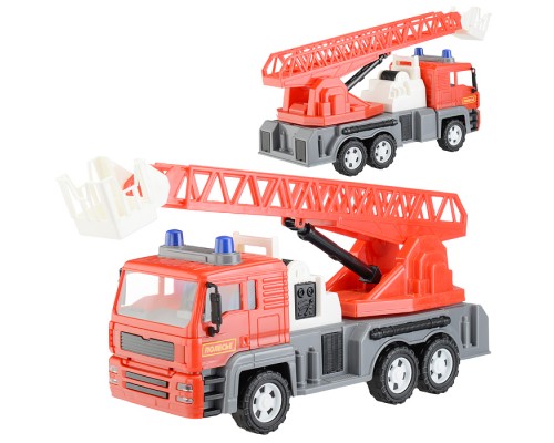 Автомобиль-пожарный "Алмаз" инерционный (в сеточке)