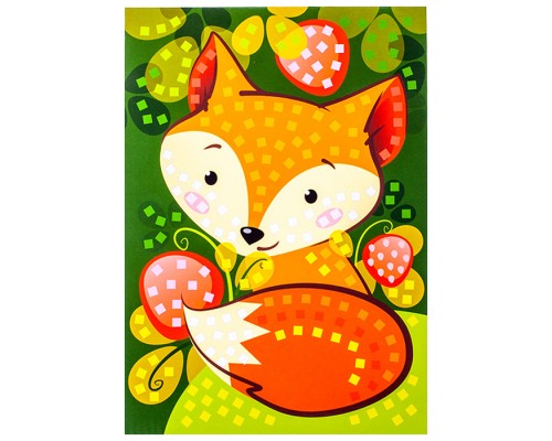 Мягкая мозаика. Большой набор "Лисичка"