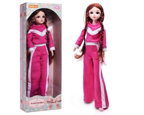 Кукла "Александра" (55 см) в спортивном костюме (в коробке)