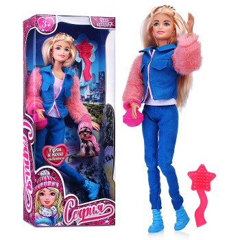 Кукла София 29 см (руки и ноги сгиб.) в коробке