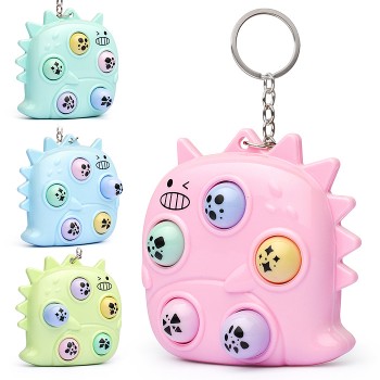 Игрушка - антистресс-брелок "Динозаврик" 7,5см.