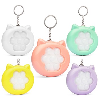 Игрушка - антистресс-брелок "Кошачья лапа" 7,5см.